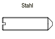 DIN 553 - Gewindestifte Stahl