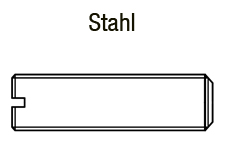 DIN 551 - Gewindestifte Stahl