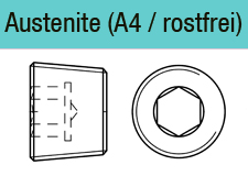 DIN 906 - Edelstahl A4