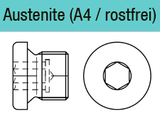 DIN 908 - Edelstahl A4