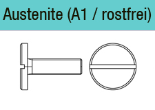 DIN 921 - Edelstahl A1