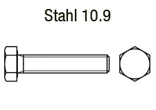 DIN 961 - Stahl 10.9