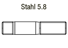 DIN 939 - Stahl 5.8