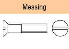 DIN 963 - Messing