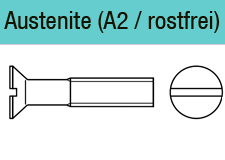 DIN 963 - Edelstahl A2