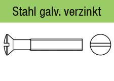 DIN 964 - galv. verzinkt