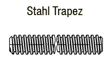 DIN 975 - Stahl Trapezgewinde