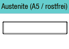 DIN 976-1 - Edelstahl A5