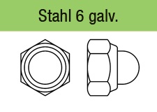 DIN 986 galvanisch verzinkt