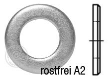 DIN 125 B Edelstahl A2