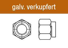 DIN 980 - THERMAGgalv. verkupfert