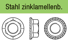 88934 - mit Sperrzähnenzinklamellenbeschichtet