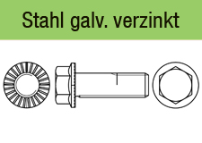 88913 - mit Sperr-Rippengalvanisch verzinkt