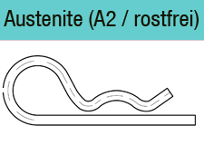 DIN 11024 einfach Edelstahl A2