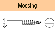 DIN 95 Messing unveredelt