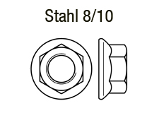 DIN 6923 Stahl 8 / 10