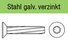 DIN 7516 DEgalvanisch verzinkt