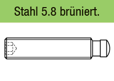 DIN 6332 - mit Druckzapfenbrüniert