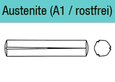 ISO 8744 - Edelstahl A1