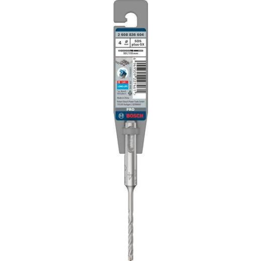 Hammerbohrer PRO SDS plus-5X D.4,0mm Arbeits-L.50mm L.110mm SDS plus Hammerbohrer PRO SDS plus-5X D.4,0mm Arbeits-L.50mm L.110mm SDS plus