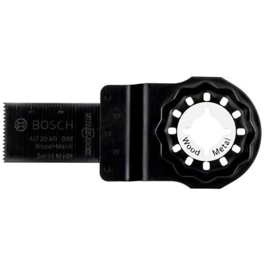 Tauchsägeblatt AIZ 20AB B.20mm Eintauch-T.30mm Starlock 5er Pk.2608661628 BOSCH