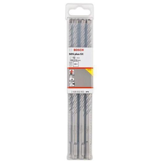 Hammerbohrer PRO SDS plus-5X D.10,0mm Arbeits-L.150mm L.210mm SDS plus 10 St. Hammerbohrer PRO SDS plus-5X D.10,0mm Arbeits-L.150mm L.210mm SDS plus 10 St.