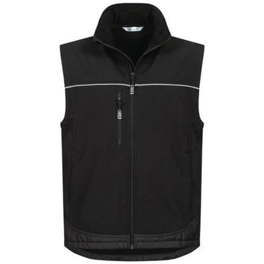 Softshellweste HEN Gr.XXXL schwarz ELYSEE