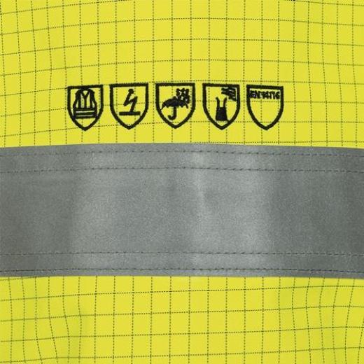 Multinorm-Pilotjacke HERIBERT Gr.XL warngelb SAFESTYLE