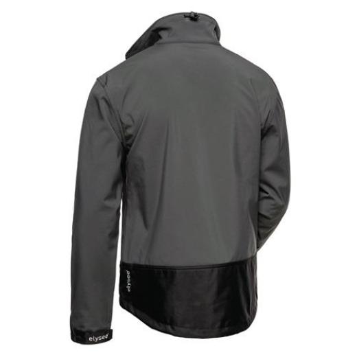 Softshelljacke BETA Gr.XXL grau/schwarz ELYSEE
