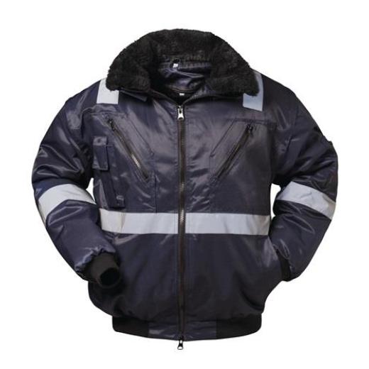 Pilotjacke ROGNAN 4-in-1 Gr.XXL marine NORWAY