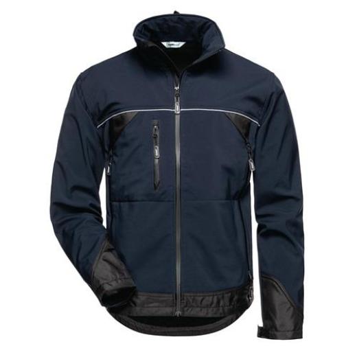 Softshelljacke GAMMA Gr.XXL marine/schwarz ELYSEE