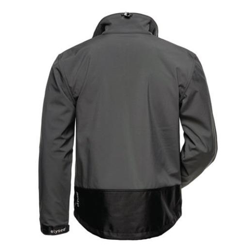 Softshelljacke BETA Gr.XXL grau/schwarz ELYSEE