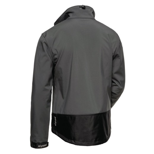 Softshelljacke BETA Gr.XXXL grau/schwarz ELYSEE