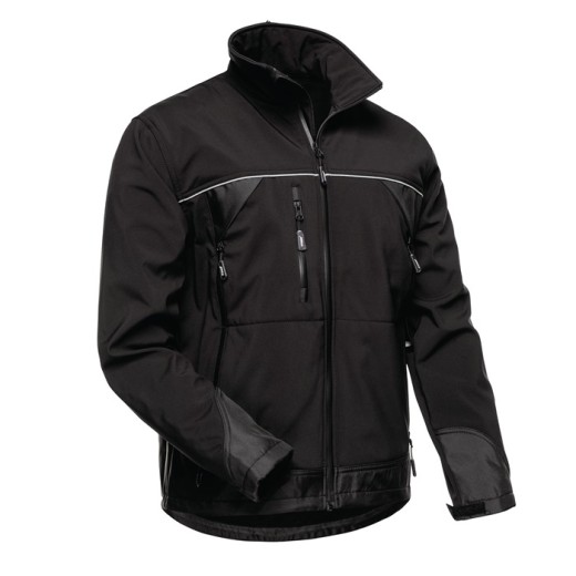 Softshelljacke ALPHA Gr.XXL schwarz ELYSEE