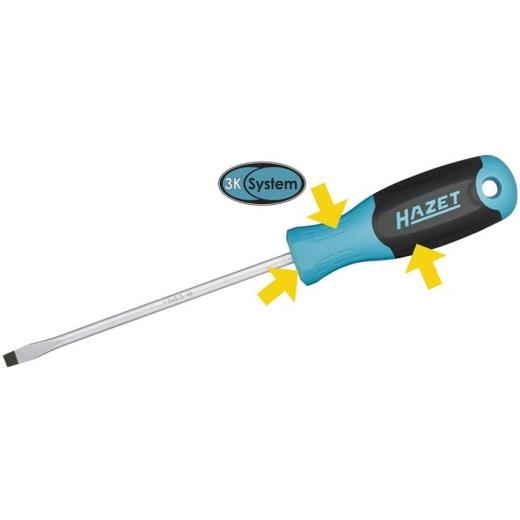 Feinmechanikerschraubendrehersatz 811EL/7 7-tlg.Kreuzschlitz PH Schlitz HAZET