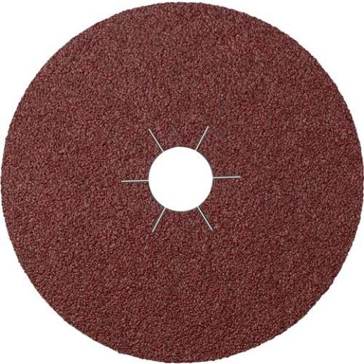 Fiberscheibe CS 561 D.115mm K.240 f.HO/Metall Korund KLINGSPOR | 25 Stück