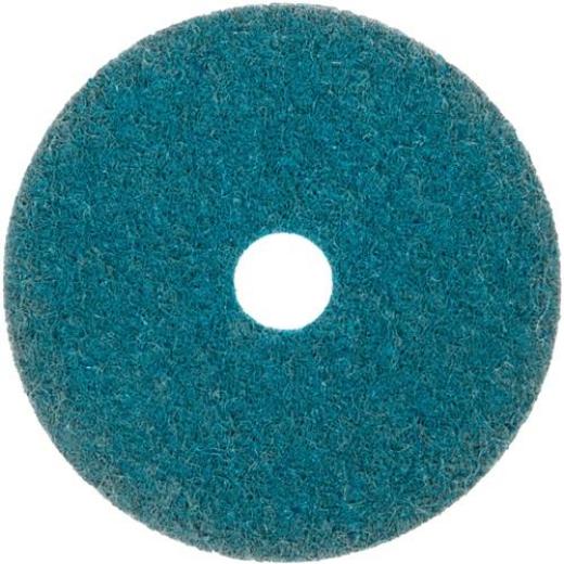 Vliesscheibe NDS 800 D.125mm very fine 180 blau m.Zentrierung KLINGSPOR | 10 Stück