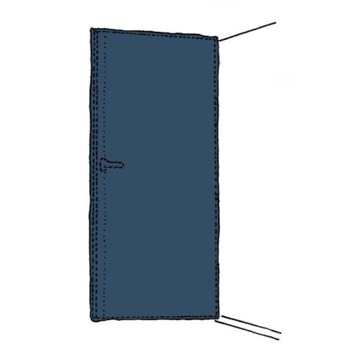 Schutzhülle Simproflex Fensterschutz B.125cm transp.L160cm 20 RL/Karton KIRCHNER