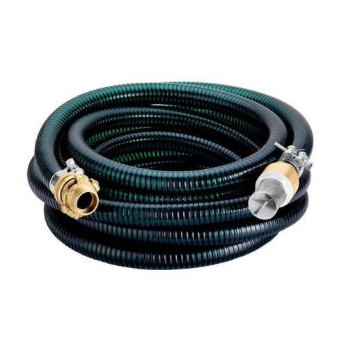 Saugschlauchset 7m ID 25mm transp.grün AD 25,4 METABO