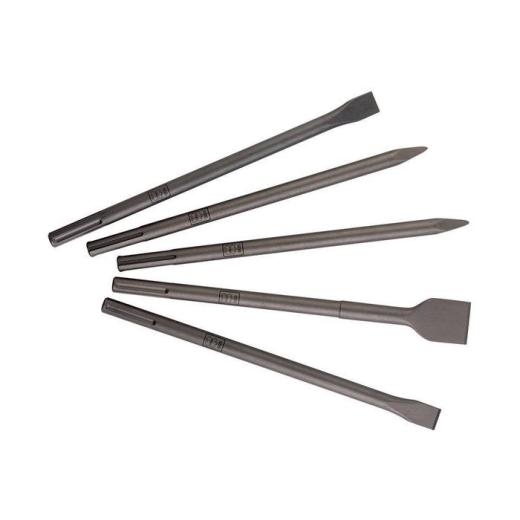 Meißelsatz SDS-max 5teilig 2Spitz/2flach/1Breitm. Metabo