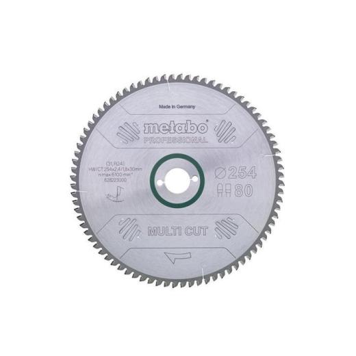 Kreissägeblatt multi cut professional HW/CT 254x30x2,4/1,8 D254xB2,4x30mm 80Z.