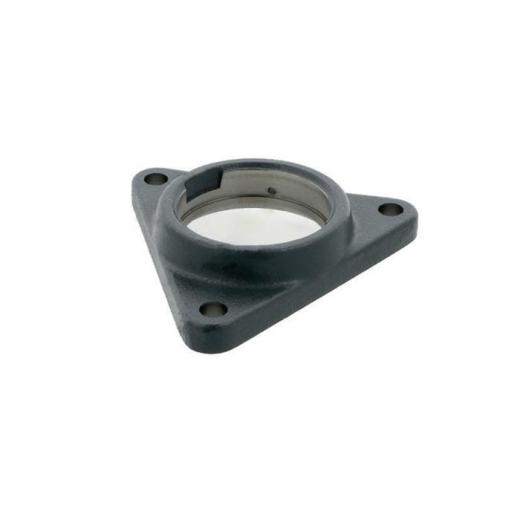 Flanschlagergehäuse GEHCFTR03 -GG 40mm dreieckig INA