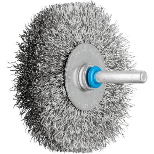 Rundbürste RBU 7015/6 INOX 0,30 D.70mm 6mm Drahtstärke 0,3mm VA 15mm 15000min-¹