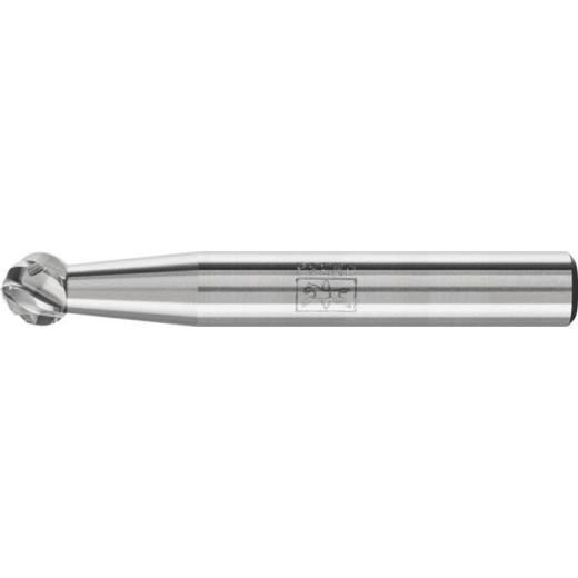 Frässtift KUD D.6mm Kopf-L.5mm Schaft-D.6mm HM Verz.STEEL PFERD