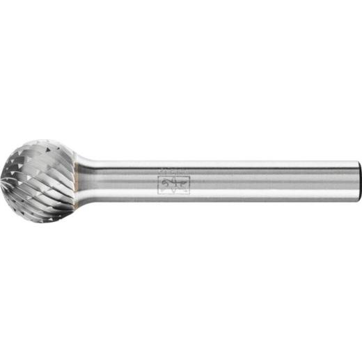 Frässtift KUD D.12mm Kopf-L.10mm Schaft-D.6mm HM Verz.3 PLUS PFERD