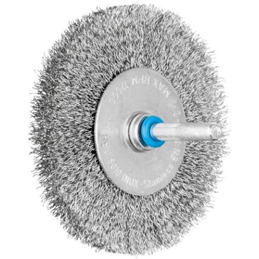 Rundbürste RBU 2004/6 INOX D.80mm Drahtstärke 0,2mm VA 10mm PFERD
