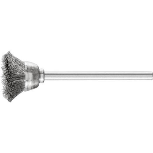 Minitopfbürste TBU 1803/3 INOX 0,10 D18xB3xL6mm VA PFERD | 10 Stück
