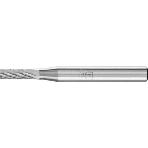 Frässtift ZYA D.4mm Kopf-L.13mm Schaft-D.6mm HM Verz.3 PLUS PFERD