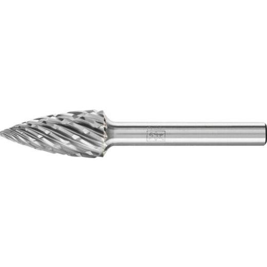 Frässtift SPG D.12mm Kopf-L.25mm Schaft-D.6mm HM Verz.STEEL PFERD