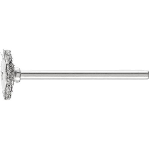Minirundbürste RBU 1602/3 INOX 0,10 D16xB2xL3mm VA PFERD | 10 Stück
